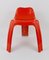 French Orange Fiberglass Chair by Patrick Gingembre for Paulus, 1970s, Image 8