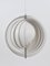 Danish White Op-Art Moon Lamp by Verner Panton for Louis Poulsen, 1960s, Image 5