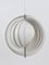 Lampada Op-Art Moon bianca di Verner Panton per Louis Poulsen, Danimarca, anni '60, Immagine 5