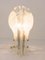 Lámpara de mesa italiana escultural de cristal de Murano derretido de Mazzega, años 60, Imagen 7