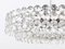 Large Austrian Nickel Chandelier with Diamond-Shaped Crystals from Bakalowits & Söhne, 1960s, Image 7