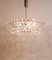 Large Austrian Nickel Chandelier with Diamond-Shaped Crystals from Bakalowits & Söhne, 1960s, Image 3