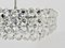 Large Austrian Square Chandelier with Diamond-Shaped Crystals from Bakalowits & Söhne, 1950s 13