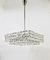 Large Austrian Square Chandelier with Diamond-Shaped Crystals from Bakalowits & Söhne, 1950s 17