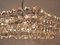 Large Austrian Square Chandelier with Diamond-Shaped Crystals from Bakalowits & Söhne, 1950s 19