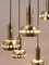 Austrian Cascade Pendant Light in Brass and Crystals from Bakalowits & Söhne, 1970s 12