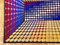 Large Geometric 3D Op-Art Rug Attributed to Victor Vasarely, Germany, 1970s 9