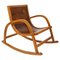 German Bauhaus Children's Rocking Chair in Bentwood, 1950s 1