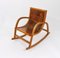 German Bauhaus Children's Rocking Chair in Bentwood, 1950s 4