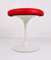 English Red and White Tulip Base Stool by Maurice Burke for Arkana, 1960s, Image 3
