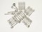 Austrian 2050 Six Persons Flatware Cutlery by Helmut Alder for Amboss, 1950s, Set of 34 5