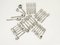Austrian 2050 Six Persons Flatware Cutlery by Helmut Alder for Amboss, 1950s, Set of 34, Image 5