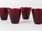 Mid-Century Drinking Glasses by Kaj Franck for Nuutajarvi Nottsjo Finland, 1950s, Set of 4, Image 5