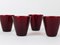 Mid-Century Drinking Glasses by Kaj Franck for Nuutajarvi Nottsjo Finland, 1950s, Set of 4, Image 4