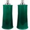 Large Italian Table Lamps in Green Murano Glass, 1960s, Set of 2 1