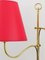 Mid-Century Brass Floor Lamp with 2 Arms attributed to Josef Frank, Austria, 1950s 9