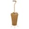 Mid-Century French Rope, Bamboo & Brass Umbrella Stand in Audoux-Minet Riviera Style, 1950s 1