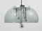 Mid-Century Space Age Globe Pendant Lamp with Chromed Spheres, Germany, 1970s, Image 5