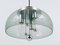 Mid-Century Space Age Globe Pendant Lamp with Chromed Spheres, Germany, 1970s, Image 11