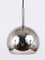 Chromed Globe Pendant Lamp, Germany, 1970s 9