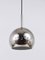 Lampe à Suspension Globe Chromée, Allemagne, 1970s 3