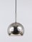 Chromed Globe Pendant Lamp, Germany, 1970s, Image 5