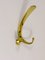 Mid-Century Austrian Brass Wall Hook attributed to Hertha Baller, 1950s 3