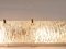 Mid-Century Wall Light in Brass and Textured Glass attributed to J. T. Kalmar for Kalmar, Austria, 1950s 13