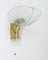 Large Brass and Melting Glass Petal Sconce attributed to J. T. Kalmar for Kalmar, Austria, 1970s, Image 6