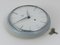 Mid-Century Grey Round Wall Clock attributed to Max Bill for Junghans, Germany, 1950s 3