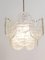 Mid-Century Blatt Ice Glass Disc Chandelier from Kalmar, Austria, 1960s 8