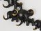 Brass Elephant Key Hanger attributed to Walter Bosse for Hertha Baller, Austria, 1950s 2