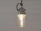 Industrial Porcelain Honey Jar Pendant Light from Holophane, 1950s 11