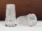 French Art Nouveau Salt and Pepper Shakers in Facetted Crystal Glass, 1920s, Set of 2 5