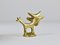 Figurine Vache Mid-Century en Laiton par Walter Bosse pour Hertha Baller, Autriche, 1950s 3