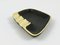Modernist Asymmetrical Black Brass Ashtray attributed to Walter Bosse for Hertha Baller, 1950s 11