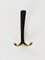 Mid-Century Brass Double Wall Hook attributed to Hertha Baller, Austria, 1950s 10