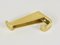 Golden Wall Coat Hooks attributed to Josef Hoffmann and Oswald Haerdtl, Austria, 1930s, Set of 2, Image 13