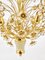 Bunch of Flowers Chandelier in Gilt Brass and Faceted Crystals from Palwa, 1970s, Image 16