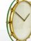 Large Modernist Brass Table Clock, Germany, 1950s, Image 7