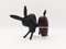Donkey Salt and Pepper Shakers with Holder by Walter Bosse for Hertha Baller, Austria, 1950s, Set of 3, Image 5