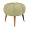 Pouf Mid-Century a zigzag, anni '50, Immagine 1