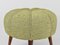 Mid-Century Pouf mit Zickzackmuster, 1950er 10