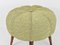 Mid-Century Pouf mit Zickzackmuster, 1950er 5