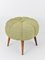 Mid-Century Pouf mit Zickzackmuster, 1950er 16