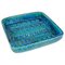 Mid-Century Rimini Blue Glazed Square Ashtray attributed to Aldo Londi for Bitossi, Italy, 1950s, Image 1