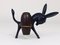 Donkey Salt and Pepper Shakers with Holder by Walter Bosse for Hertha Baller, Austria, 1950s, Set of 3 4