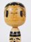 Figurine de Poupée Togatta Kokeshi Décorative Peinte à la Main, Japon du Nord, 1930s 4