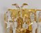 Mid-Century Gilt Brass and Crystal Icicle Glass Scone attributed to J. T. Kalmar for Kalmar, 1970s, Image 13