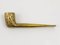 Modernist Brass Pipe Paperweight attributed to Carl Auböck, Austria, 1950s, Image 3